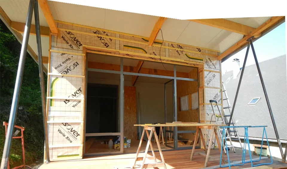 Construction d'un atelier