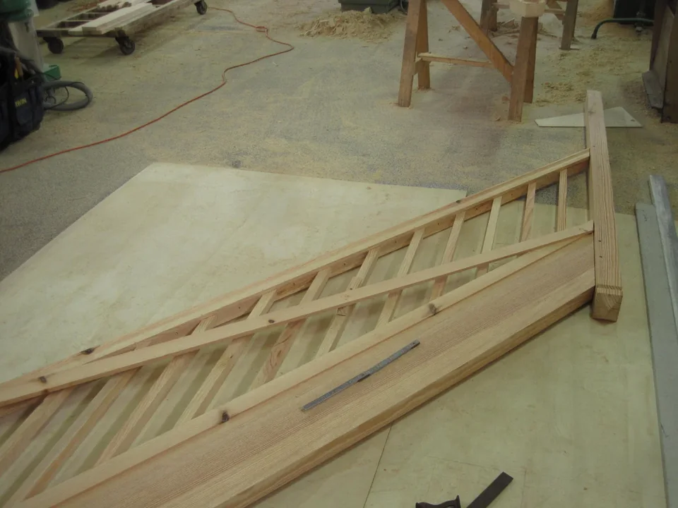 Balustrade à l'atelier